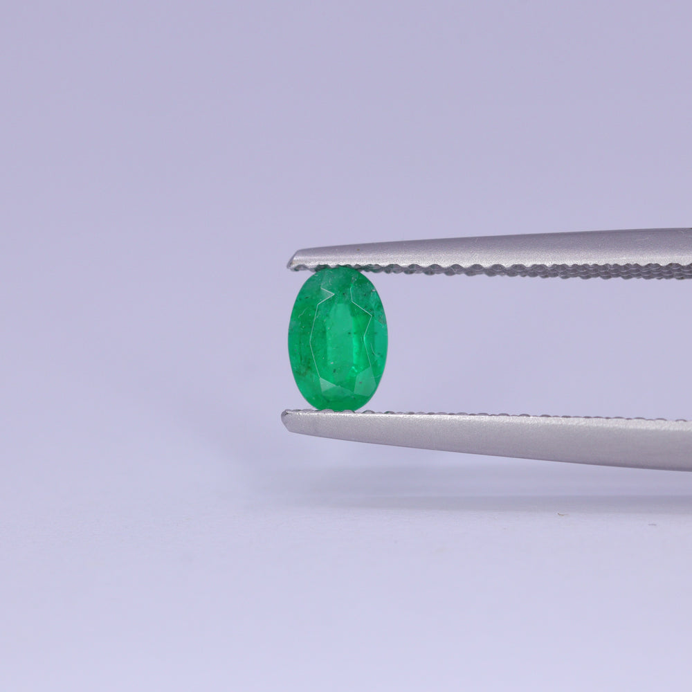 0.45ct Oval Cut Emerald Loose Gemstones