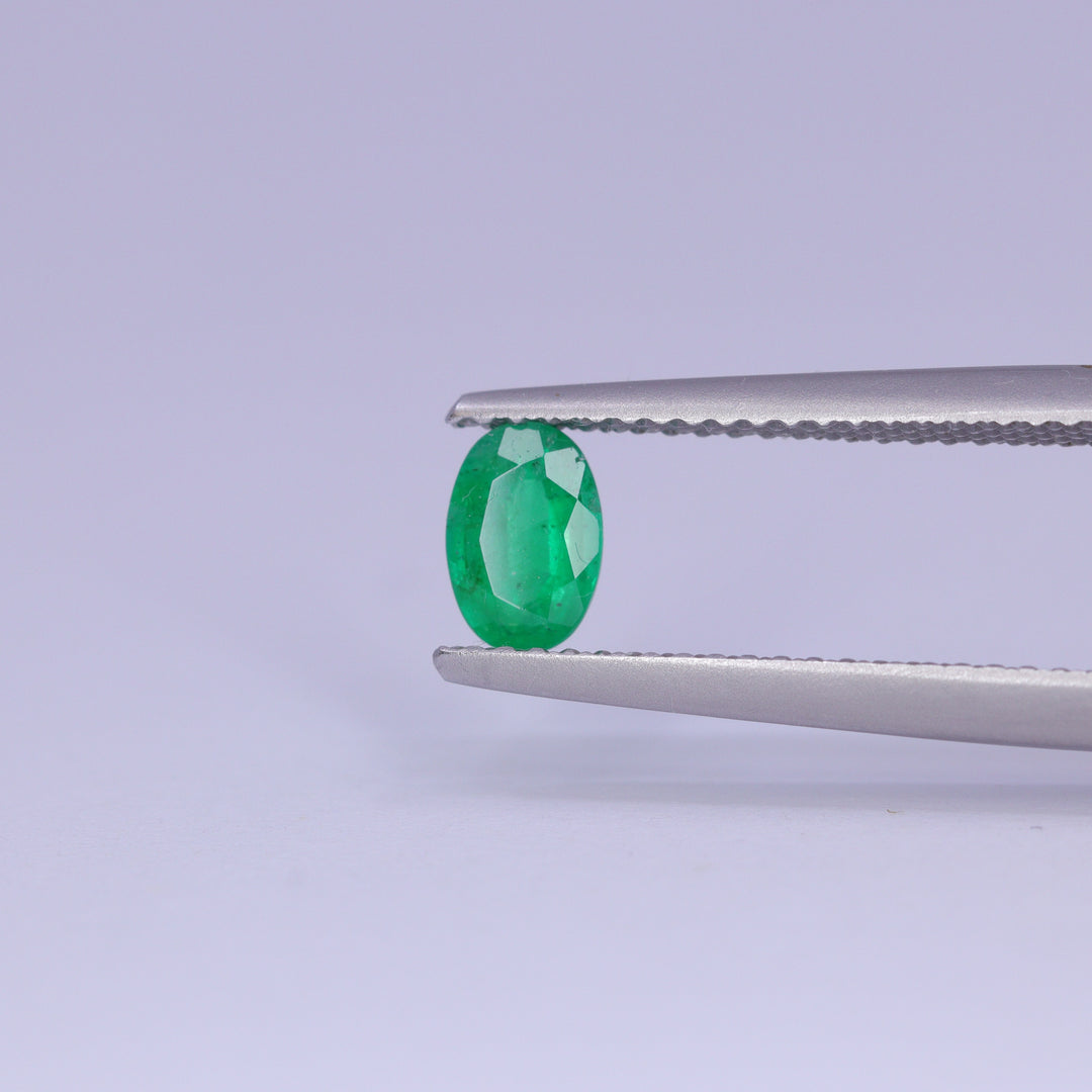 0.45ct Oval Cut Emerald Loose Gemstones