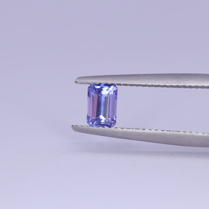 0.81ct Emerald Cut Tanzanite Loose Gemstones