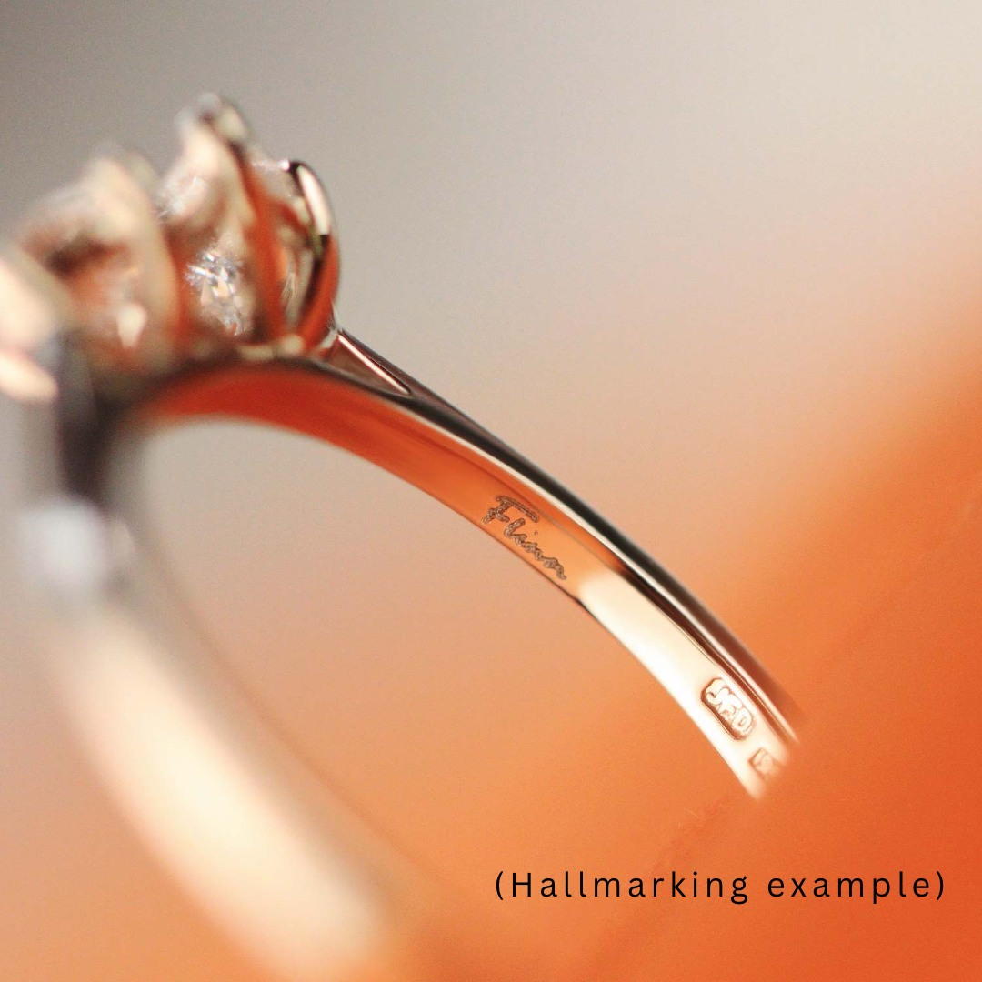 Grace - Salt & Pepper Diamond Art Deco Ring - Ready-to-Wear Engagement Rings - Ready-to-Ship