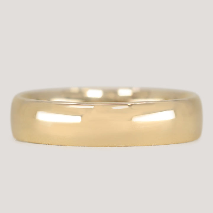 Arlo - Light Court Polished Wedding Ring - Made-to-Order Wedding Rings - Made-to-Order