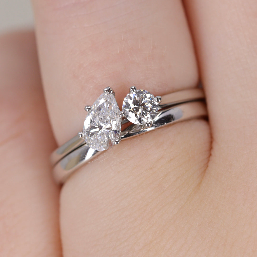 Dee - Ribbon Twist Polished Wedding Ring - Made-to-Order Wedding Rings - Made-to-Order