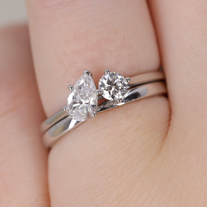 Dee - Ribbon Twist Polished Wedding Ring - Made-to-Order Wedding Rings - Made-to-Order