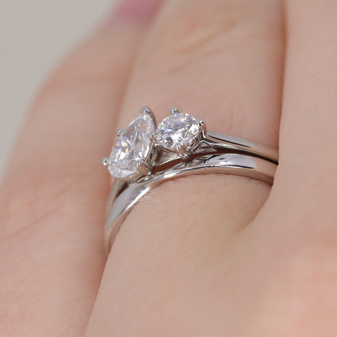 Dee - Ribbon Twist Polished Wedding Ring - Made-to-Order Wedding Rings - Made-to-Order