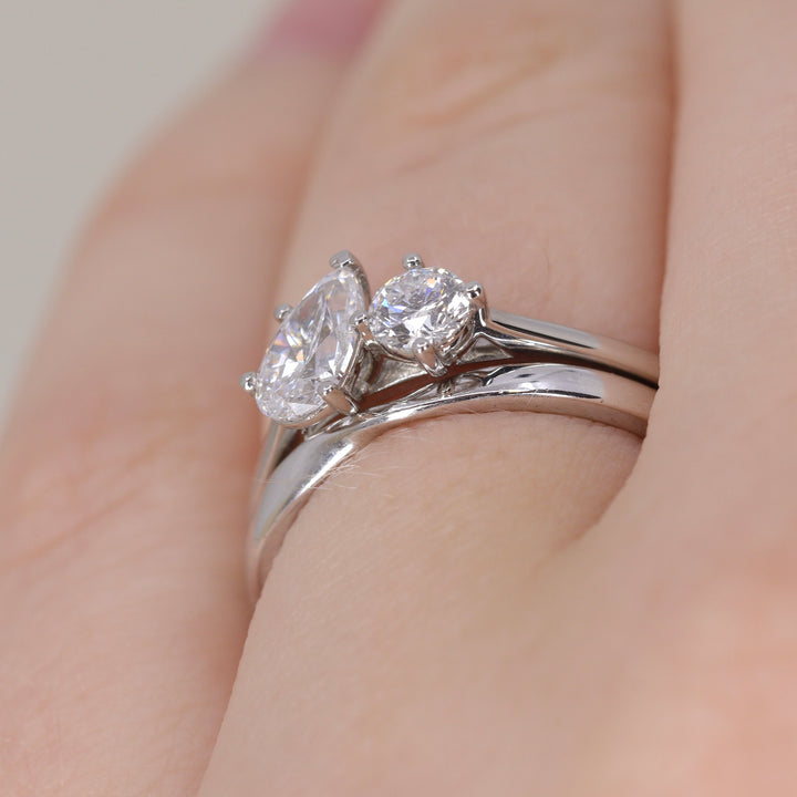 Dee - Ribbon Twist Polished Wedding Ring - Made-to-Order Wedding Rings - Made-to-Order
