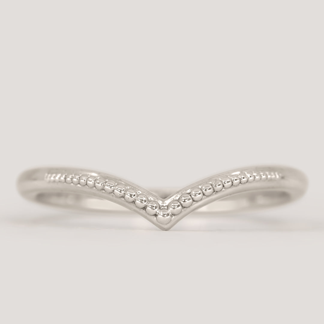 Bridal Set - Raine & Hadley - Oval Cut Lab Grown Diamond Solitaire Engagement Ring and Wishbone Vintage Style Wedding Ring Bridal Sets