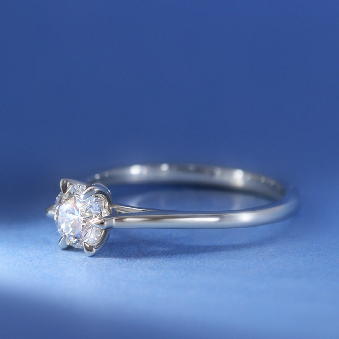 Heidi - Lab Grown Diamond Solitaire Ring - Ready to Wear Engagement Rings - Ready-to-Ship