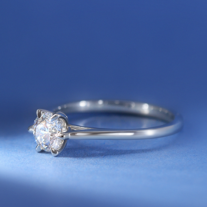Heidi - Lab Grown Diamond Solitaire Ring - Ready to Wear Engagement Rings - Ready-to-Ship