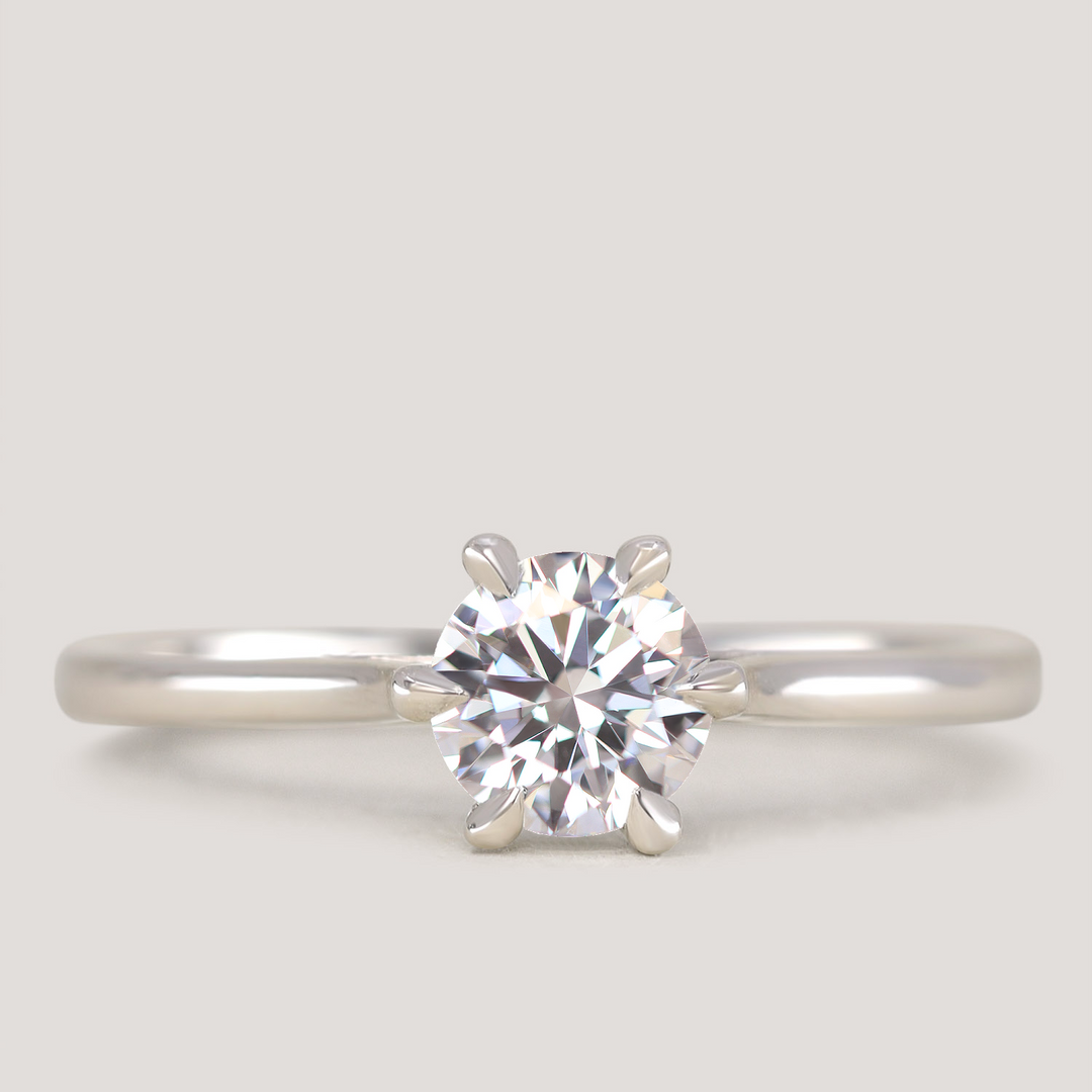 Heidi - Lab Grown Diamond Solitaire Ring - Ready to Wear Engagement Rings - Ready-to-Ship