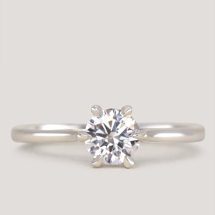 Heidi - Lab Grown Diamond Solitaire Ring - Ready to Wear Engagement Rings - Ready-to-Ship