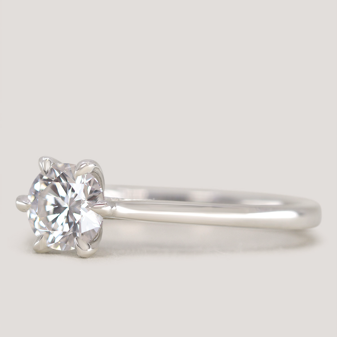 Heidi - Lab Grown Diamond Solitaire Ring - Ready to Wear Engagement Rings - Ready-to-Ship