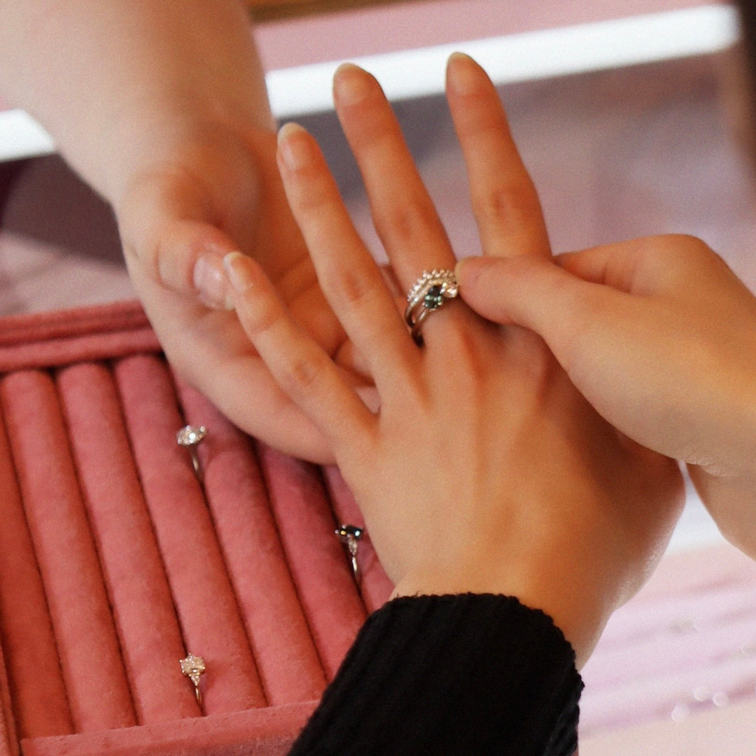 What is included with your Jessica Flinn engagement ring