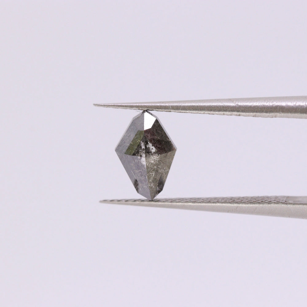 Salt and Pepper Diamond | 1.12ct Kite Cut, Loose Gemstone Loose Gemstones
