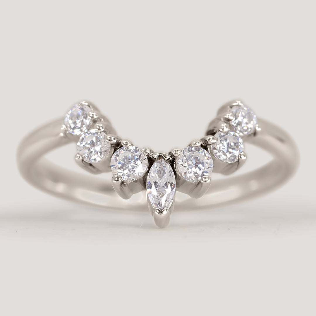 Try at Home Silver Wedding Band Sample Service Silver Sample Rings