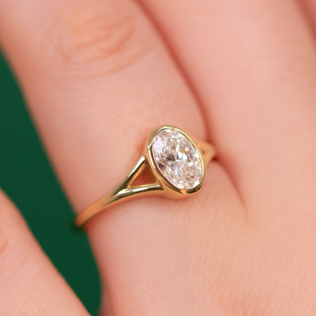 Natasha - Lab Grown Diamond Solitaire Ring - Ready-to-Wear Engagement Rings - Ready-to-Ship