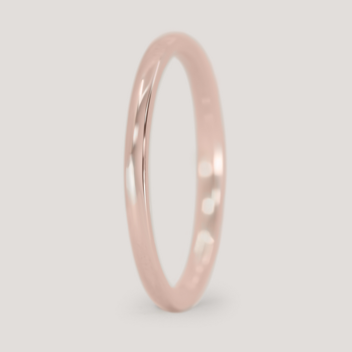 Peggy - Polished Straight Wedding Ring 1.8mm Width - Made-to-Order Wedding Rings - Made-to-Order