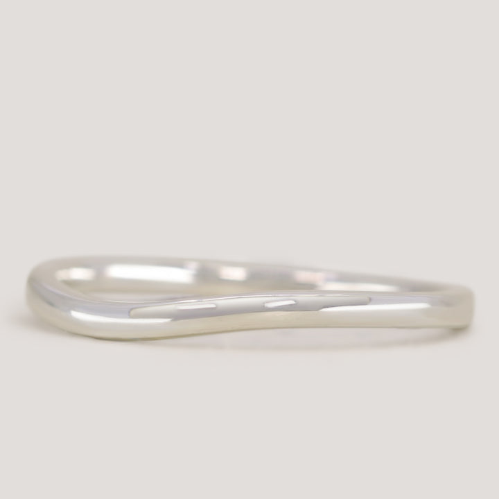 Peggy - Polished Wave Wedding Ring 1.8mm Width - Made-to-Order Wedding Rings - Made-to-Order