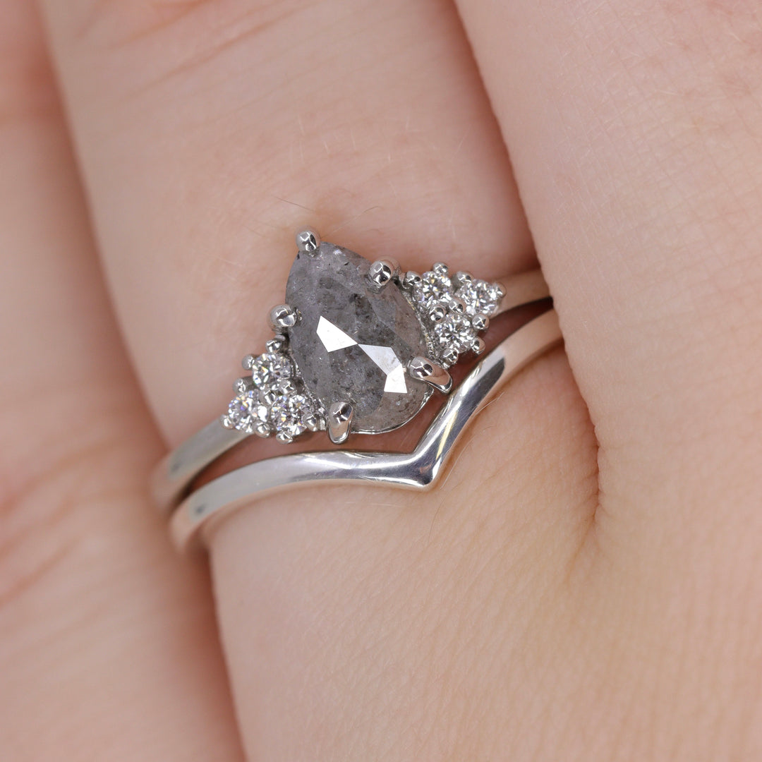 Peggy - Polished Wishbone Wedding Ring 1.8mm Width - Made-to-Order Wedding Rings - Made-to-Order