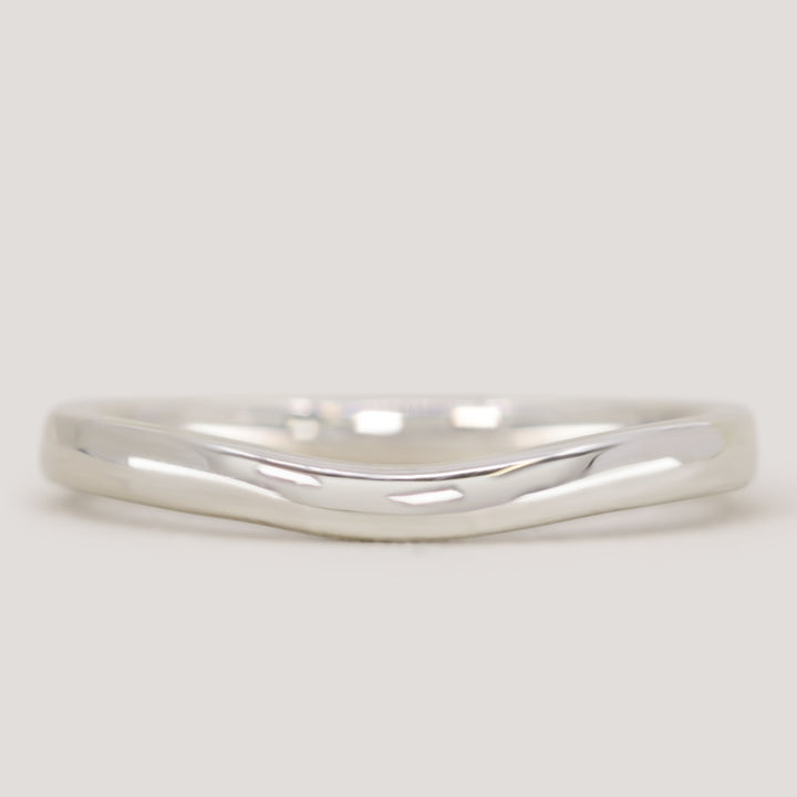 Try at Home Silver Wedding Band Sample Service Silver Sample Rings
