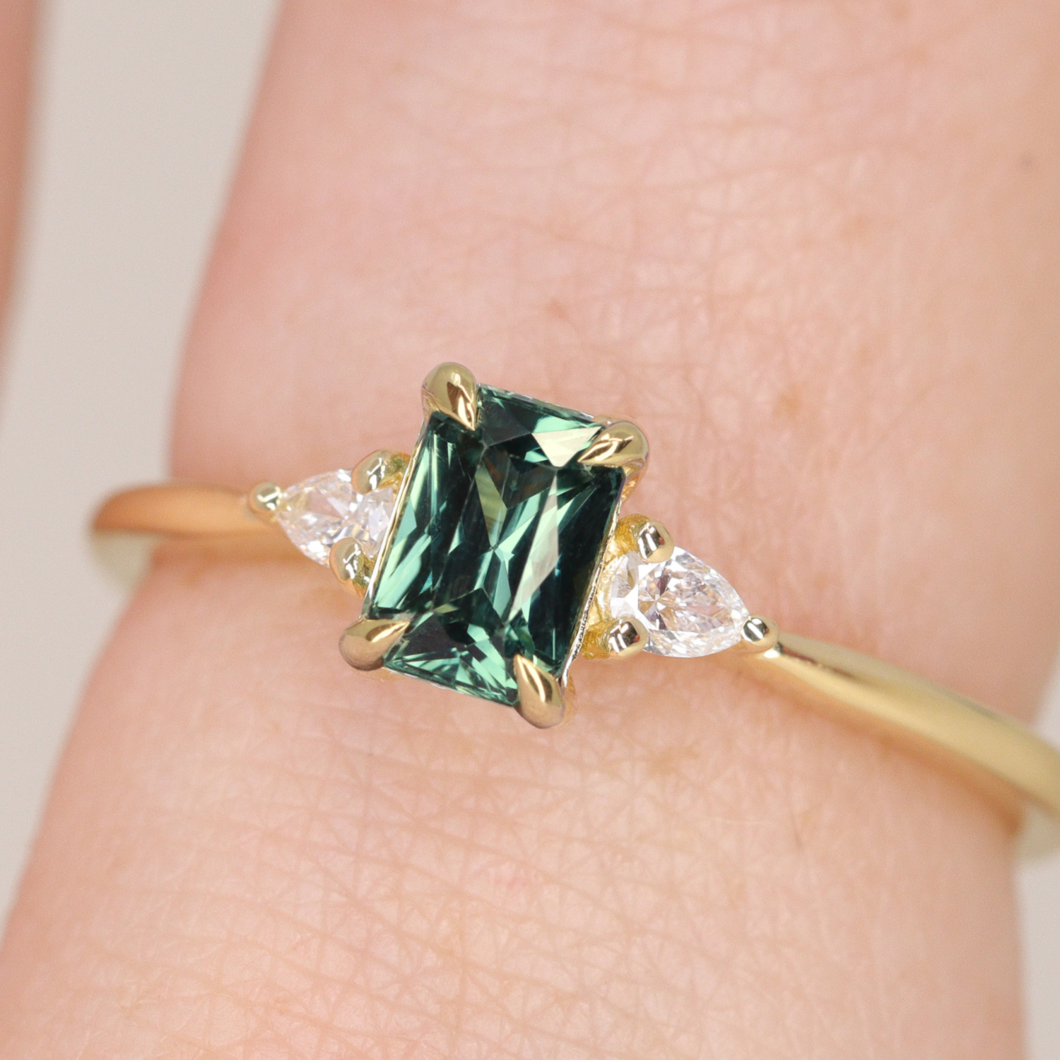 Ready to wear engagement ring