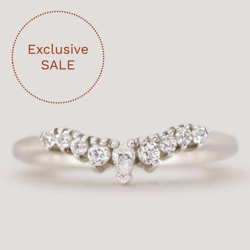 Emma Petite - Diamond Tiara Wedding Ring - Made-to-Order Wedding Rings - Made-to-Order