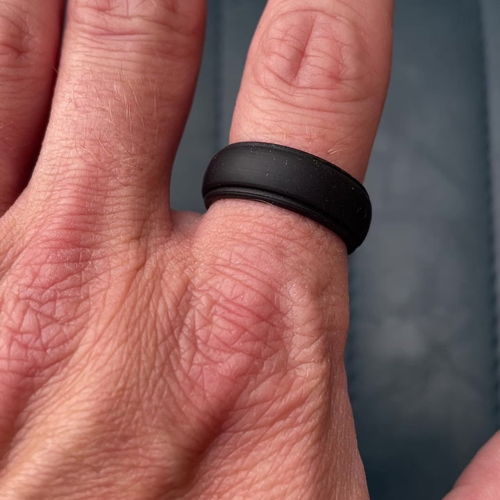 Silicone Wedding Ring - The Sidekick | Flinn & Steel Flinn & Steel Wedding Rings