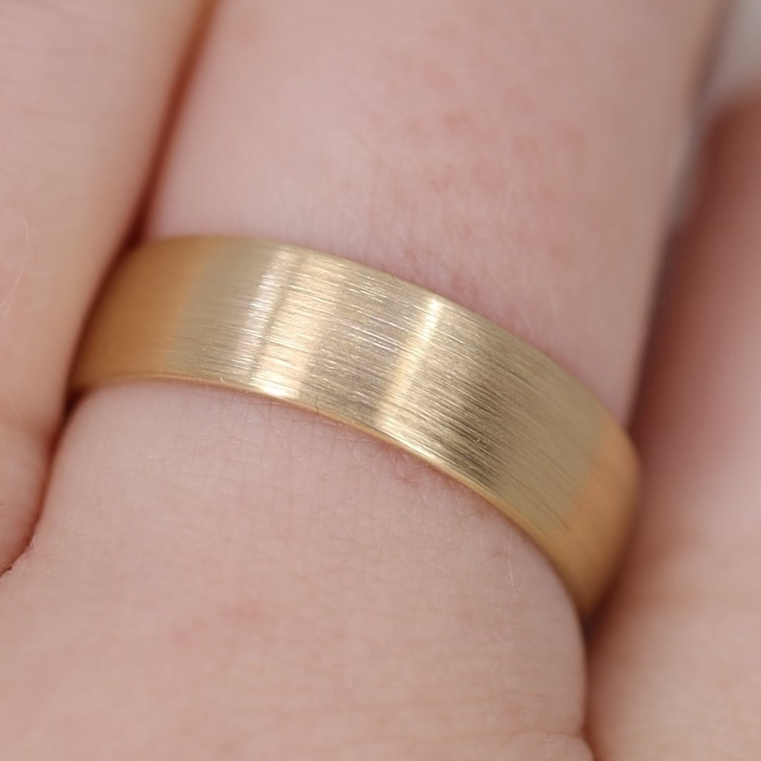 Arlo - Light Court Polished Wedding Ring - Made-to-Order Wedding Rings - Made-to-Order