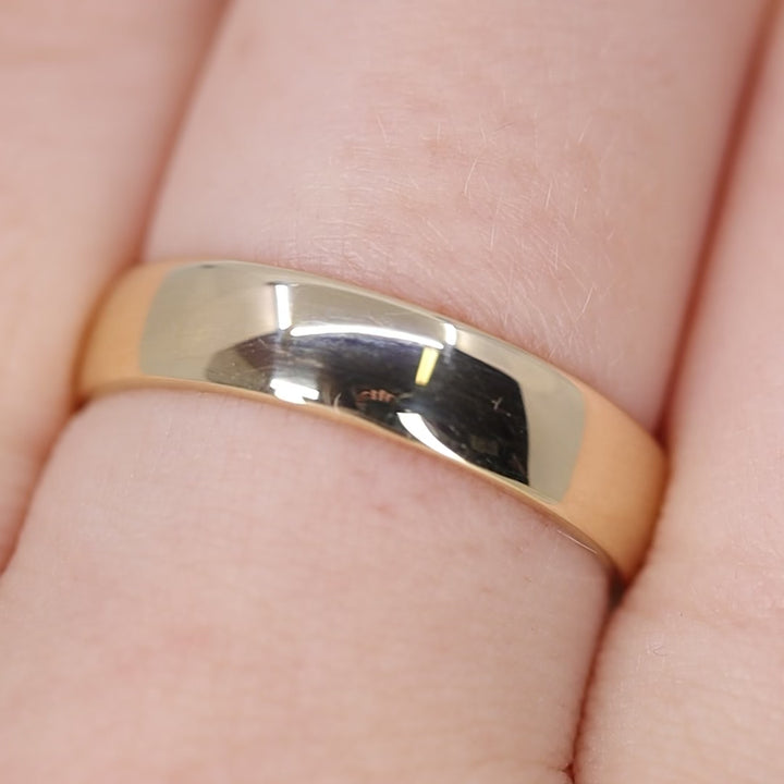 Arlo - Light Court Polished Wedding Ring - Made-to-Order Wedding Rings - Made-to-Order