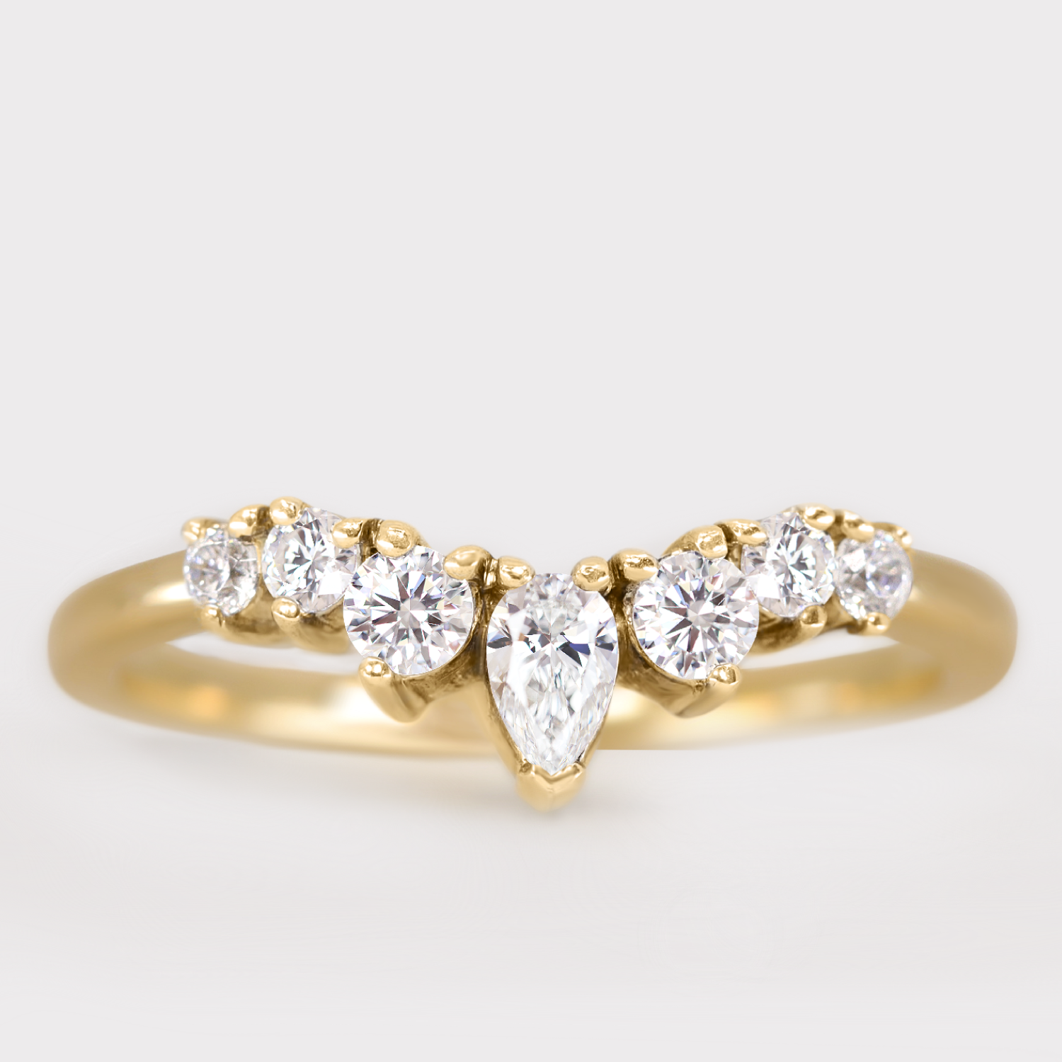 Diamond wedding ring