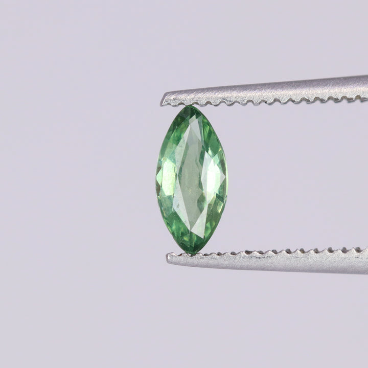 Green Sapphire | 0.43ct Marquise Cut, Loose Gemstone