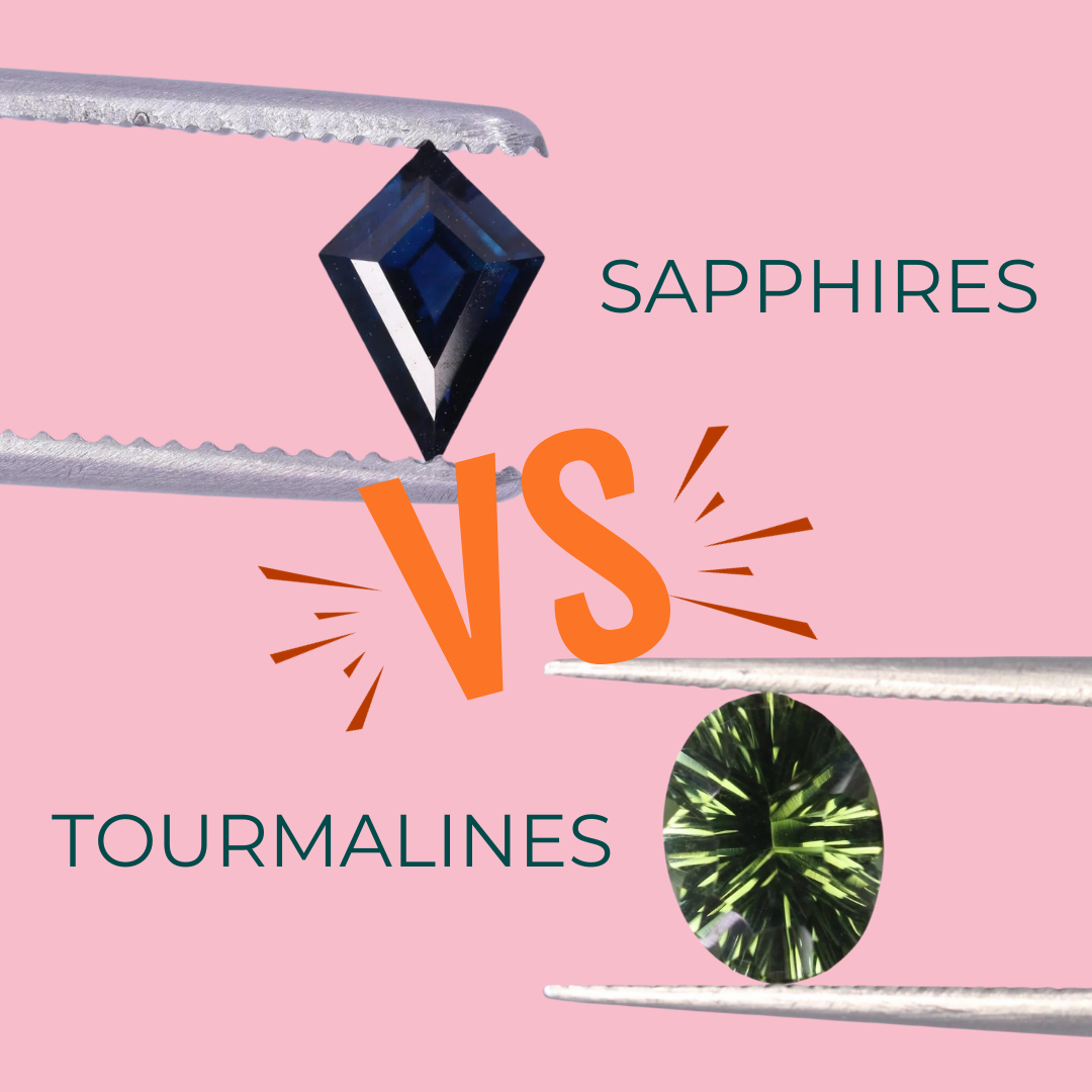Under the Microscope with our CEO - Sapphires vs. Tourmalines