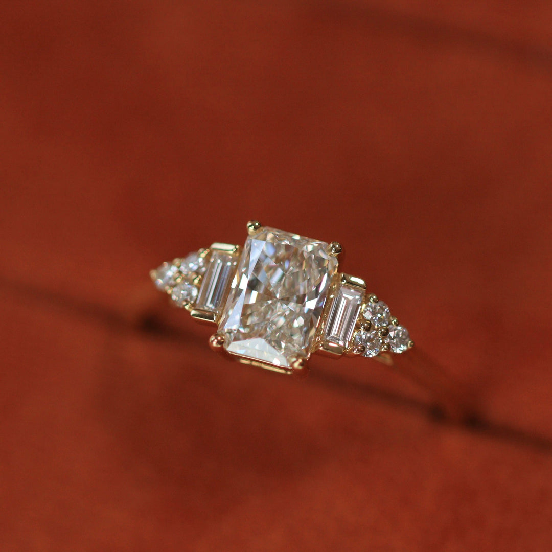 Radiant Cut Engagement Rings