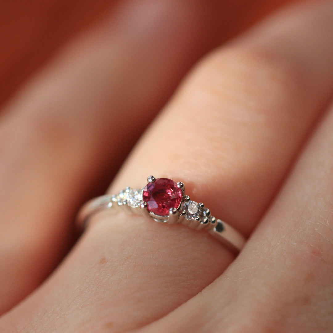 Ruby Engagement Rings