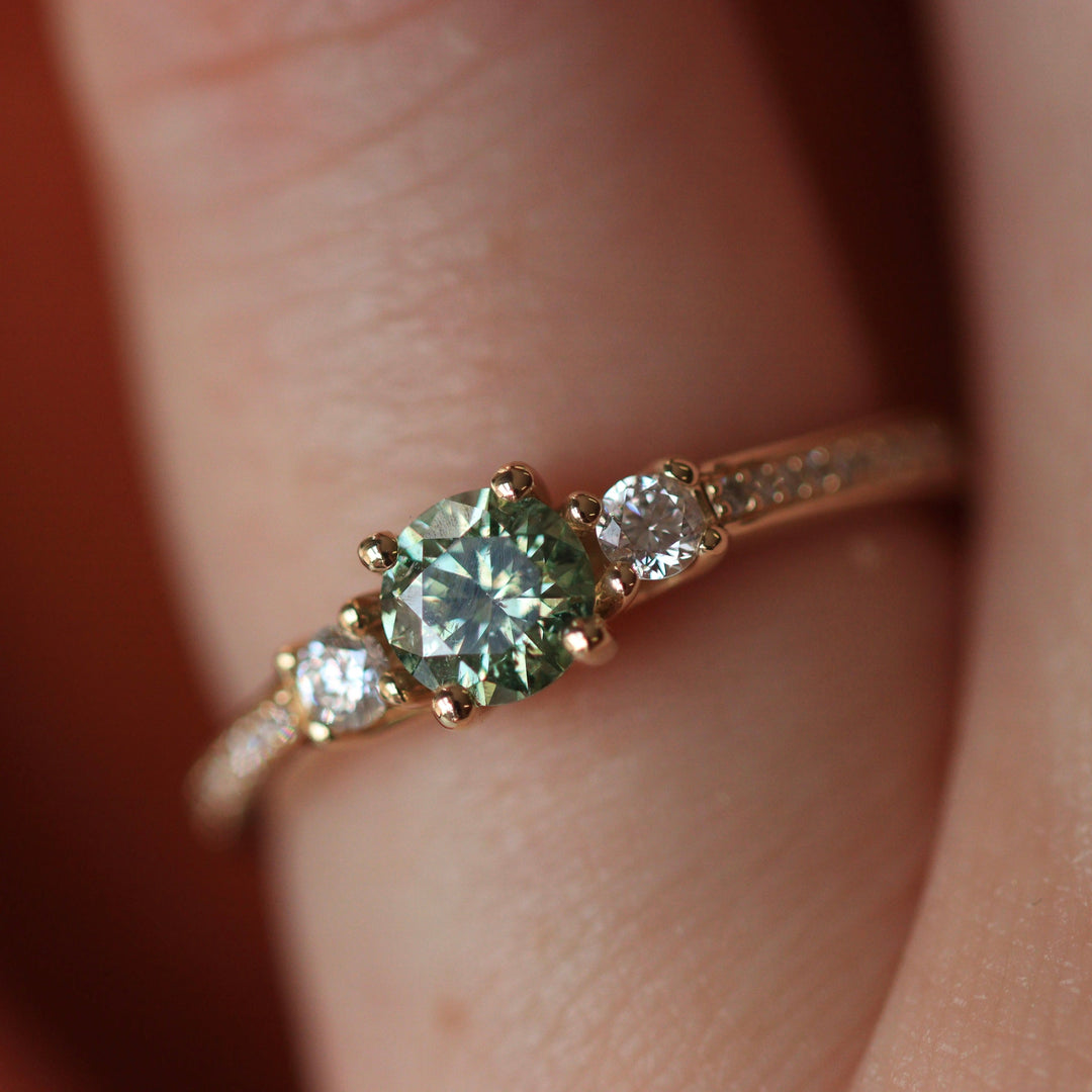 Coloured Diamond Engagement Rings