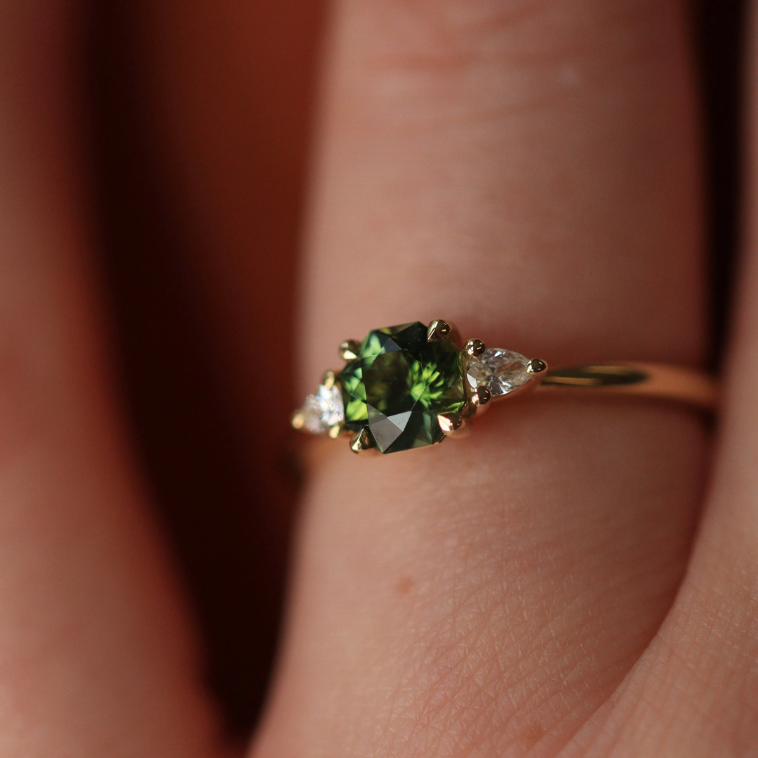 Geometric Engagement Rings