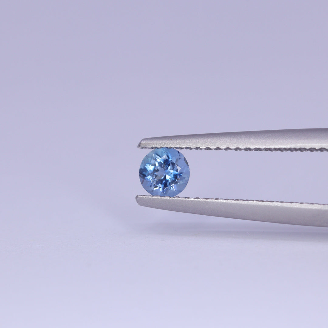 Aquamarine Round Brilliant Cut Loose Aquamarine – Jessica