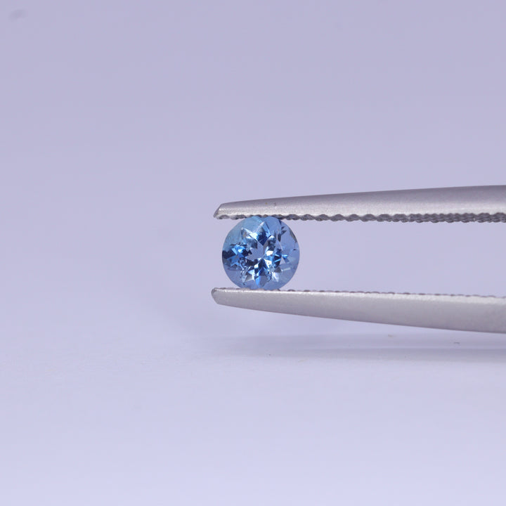0.30ct Round Diamond Cut Aquamarine Loose Gemstones