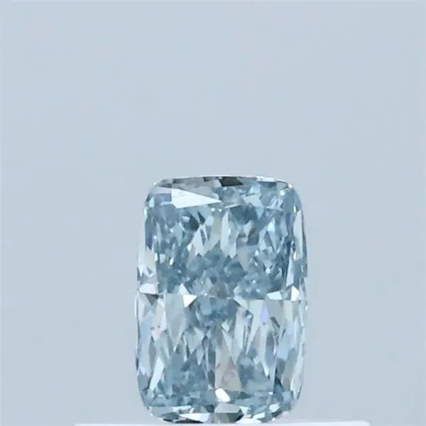 0.35ct Cushion modified Lab Grown Diamond (Colour Fancy Intense Blue, Clarity VS1, IGI Certified)