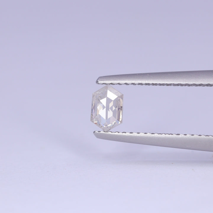 0.40ct Elongated Hexagon Salt and Pepper Diamond
