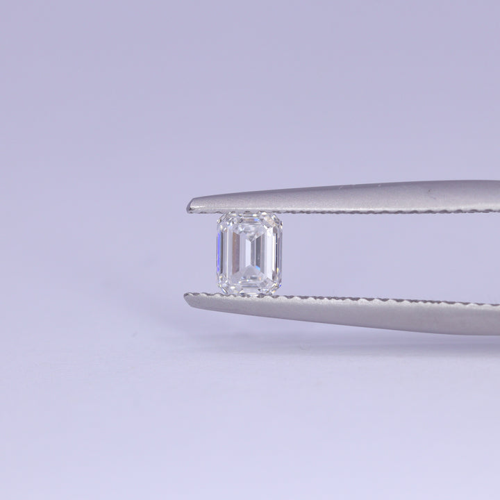 0.50ct Emerald Cut Natural Diamond D VS1, GIA Certified Loose Gemstones
