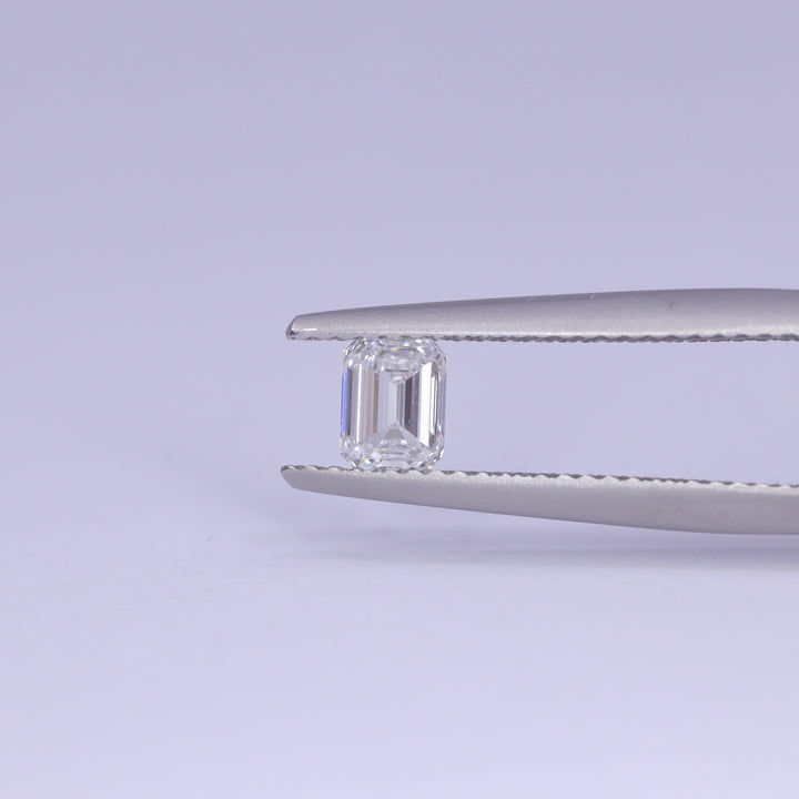 0.50ct Emerald Cut Natural Diamond D VS1, GIA Certified Loose Gemstones