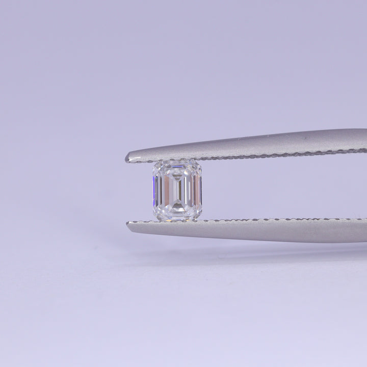 0.50ct Emerald Cut Natural Diamond D VS1, GIA Certified Loose Gemstones