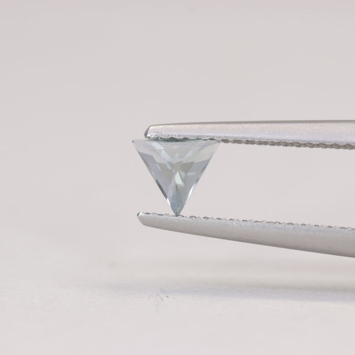 0.50ct Trilliant Cut Geometric Denim Blue Sapphire, Set of 3