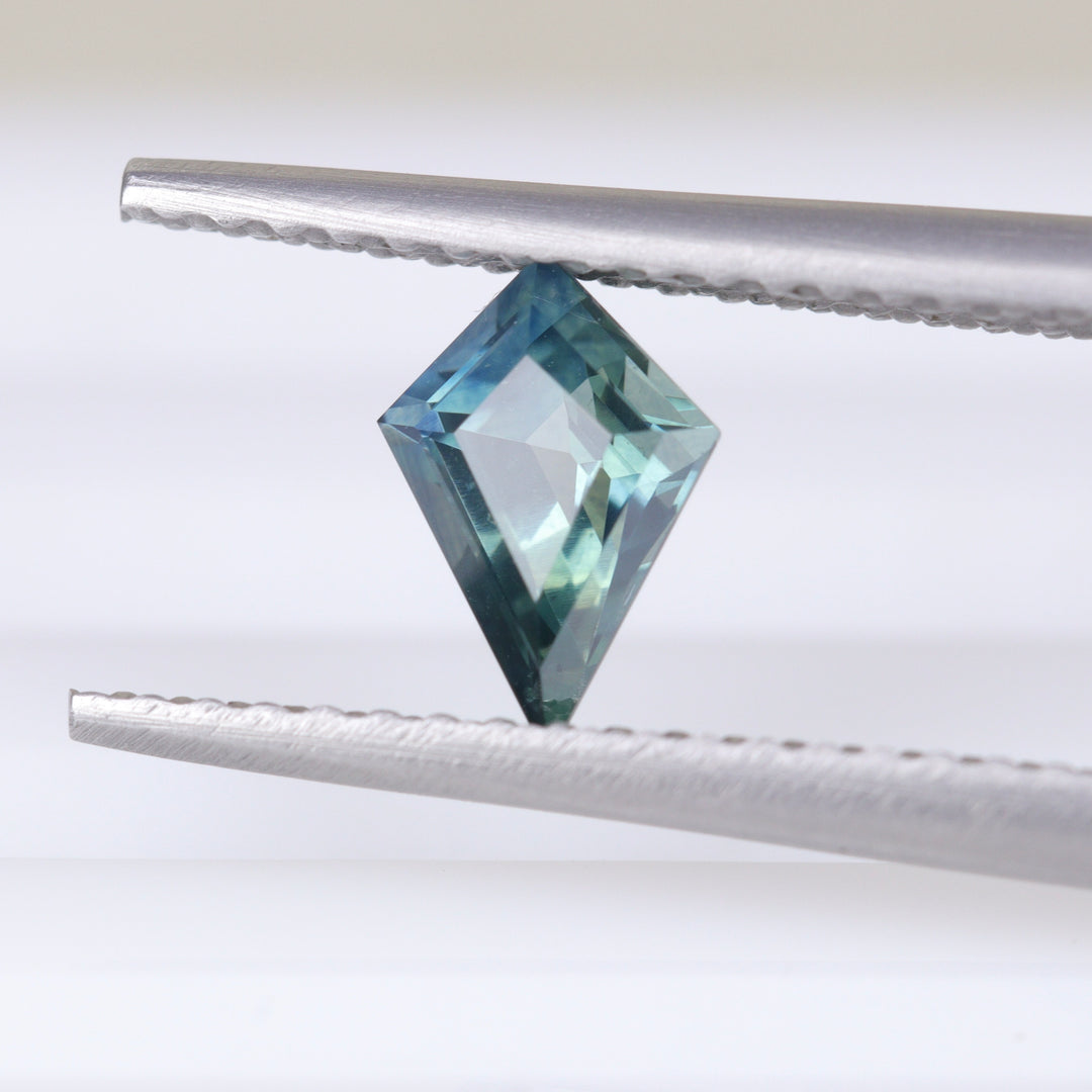 Geometric Teal Sapphires - Available for Custom Engagement Rings