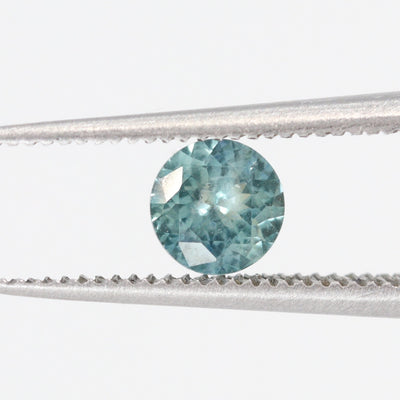 Teal Sapphire | 0.53ct Round Brilliant Cut, Loose Gemstone