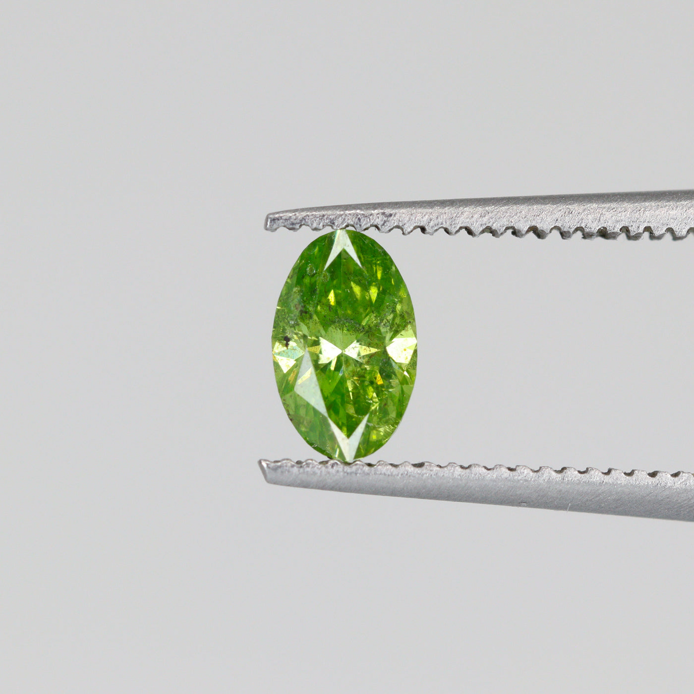 Green Diamond | 0.53ct Oval Cut, Loose Gemstone