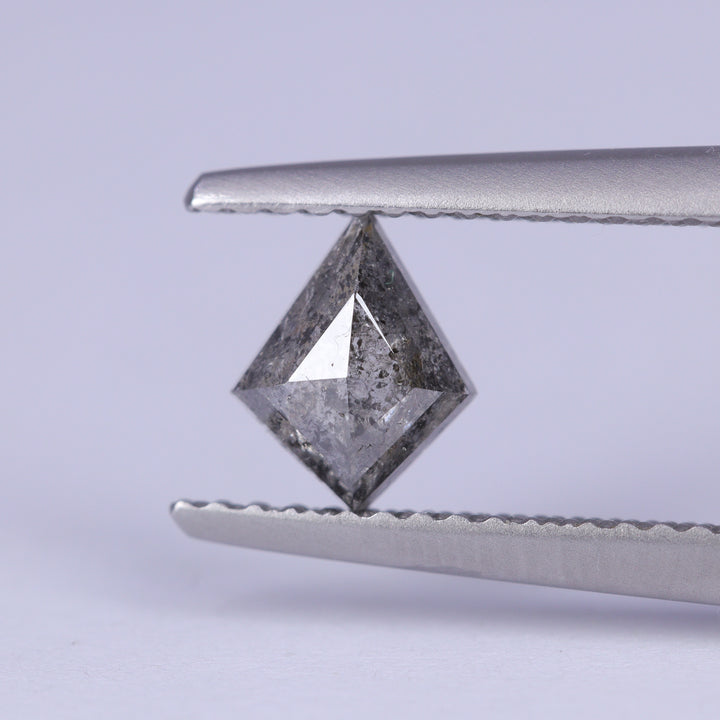 0.54ct Kite Cut Salt and Pepper Diamond Loose Gemstones