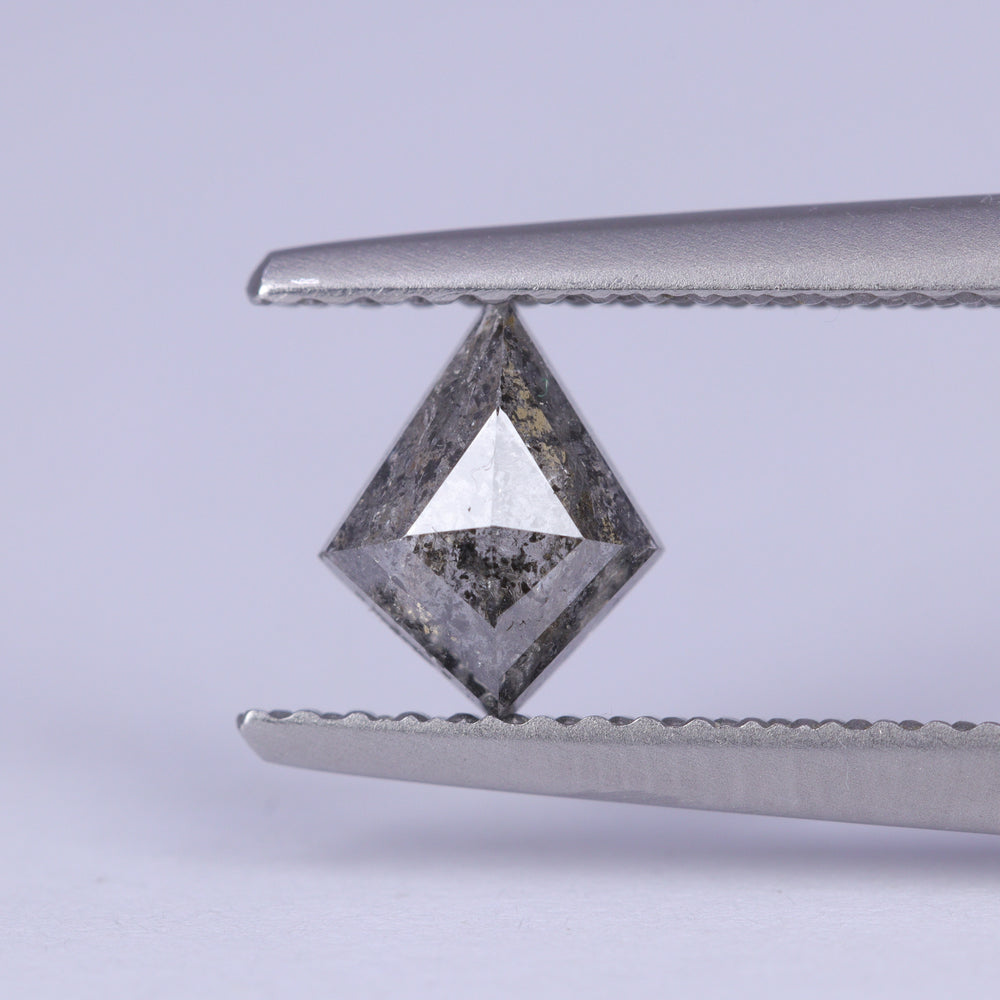 0.54ct Kite Cut Salt and Pepper Diamond Loose Gemstones