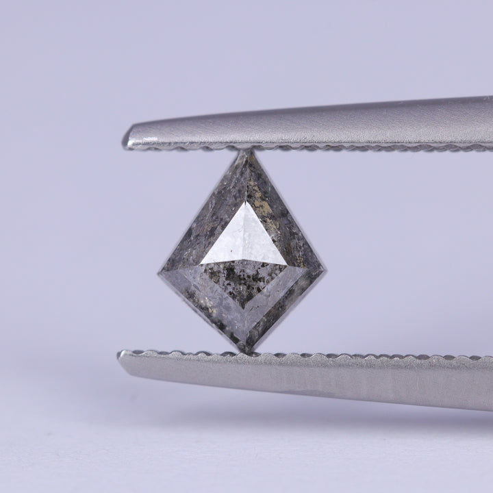 0.54ct Kite Cut Salt and Pepper Diamond Loose Gemstones