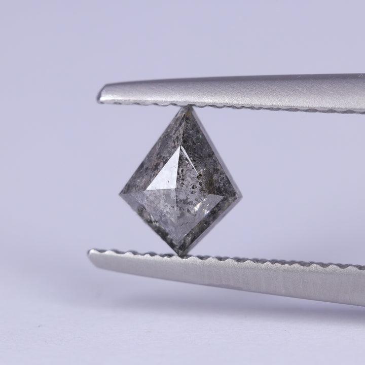 0.54ct Kite Cut Salt and Pepper Diamond Loose Gemstones